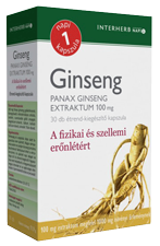 Interherb NAPI1 Ginseng panax Extraktum 100mg 30db
